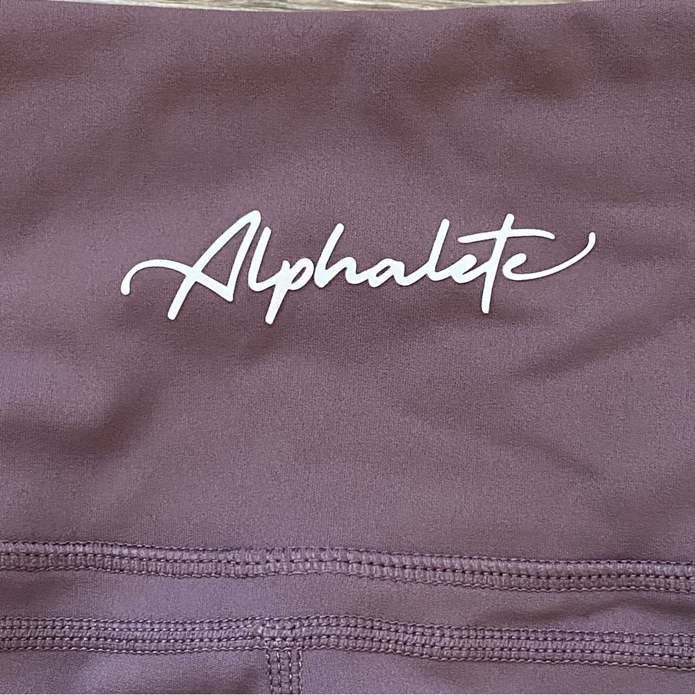 Alphalete Pulse Surge Leggings Passive Purple Size Medium - Picture 10 of 12